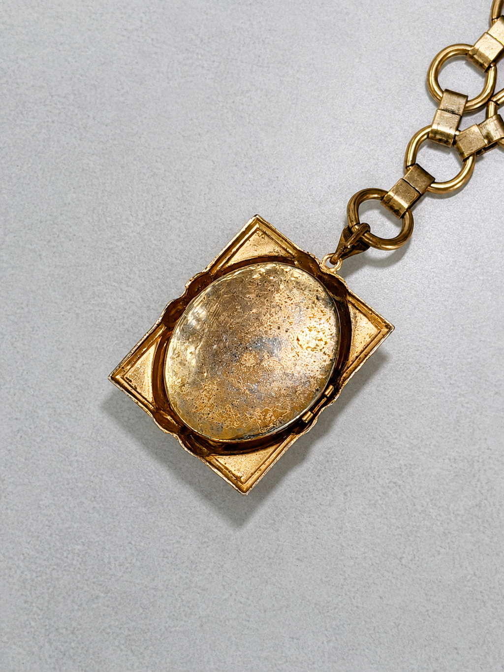Archive Chain No. 001 — Victorian Revival Cameo Locket