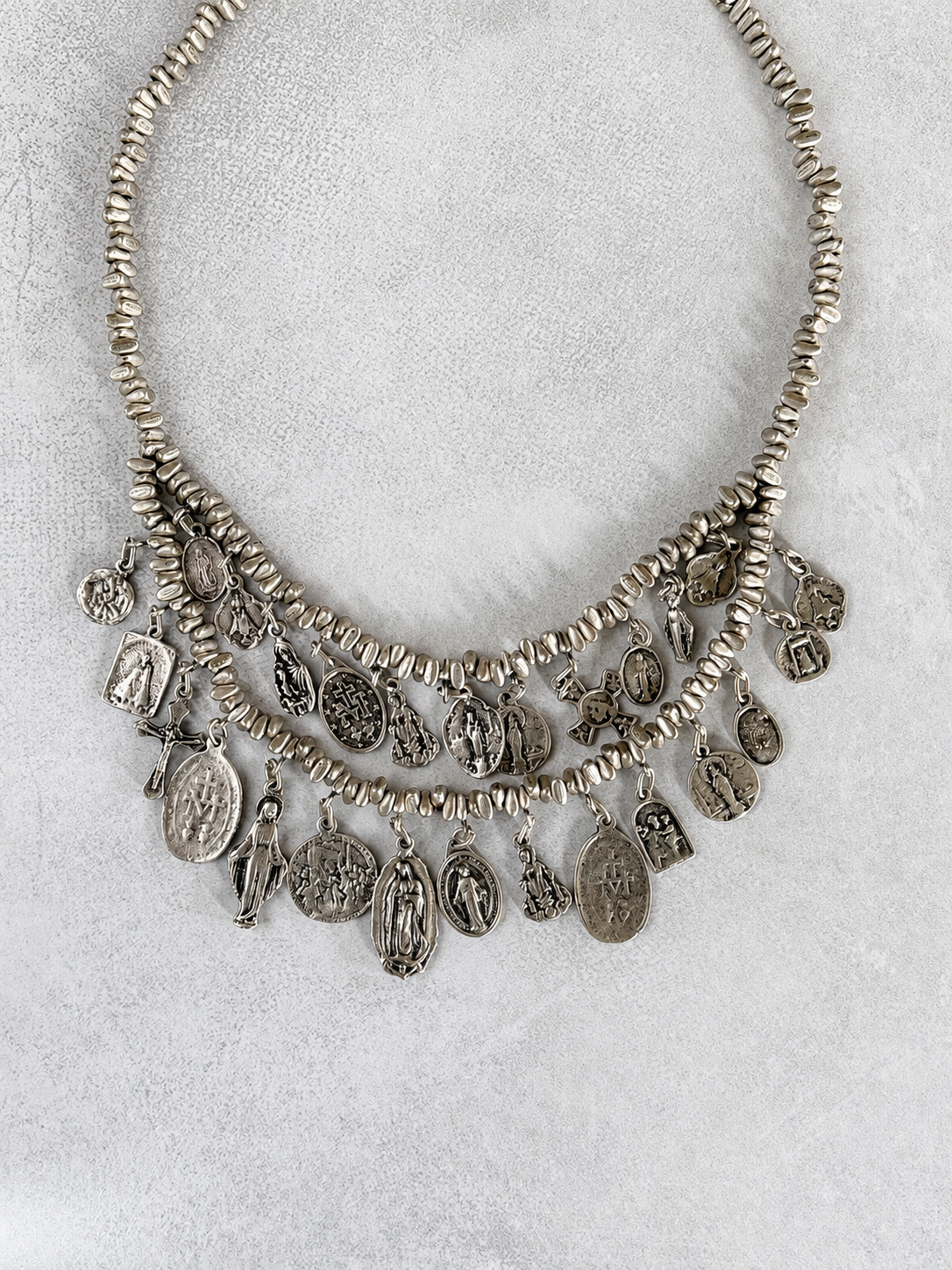 Crucifix Charm Necklace