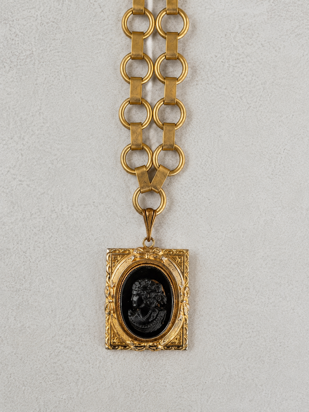 Archive Chain No. 001 — Victorian Revival Cameo Locket