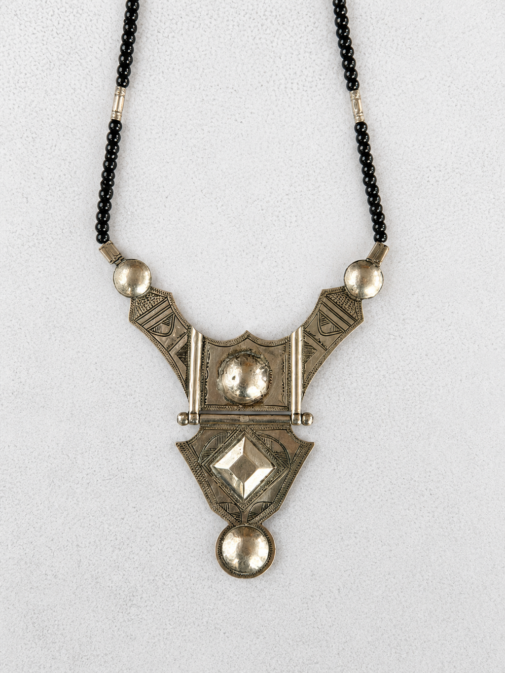 Niger Touareg Silver Necklace