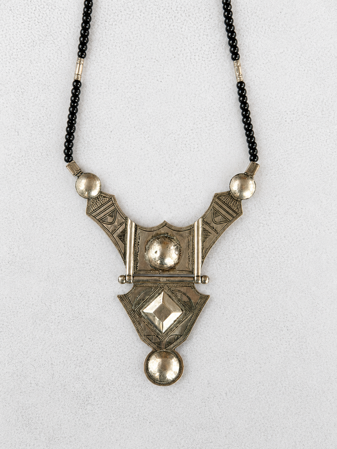 Niger Touareg Silver Necklace