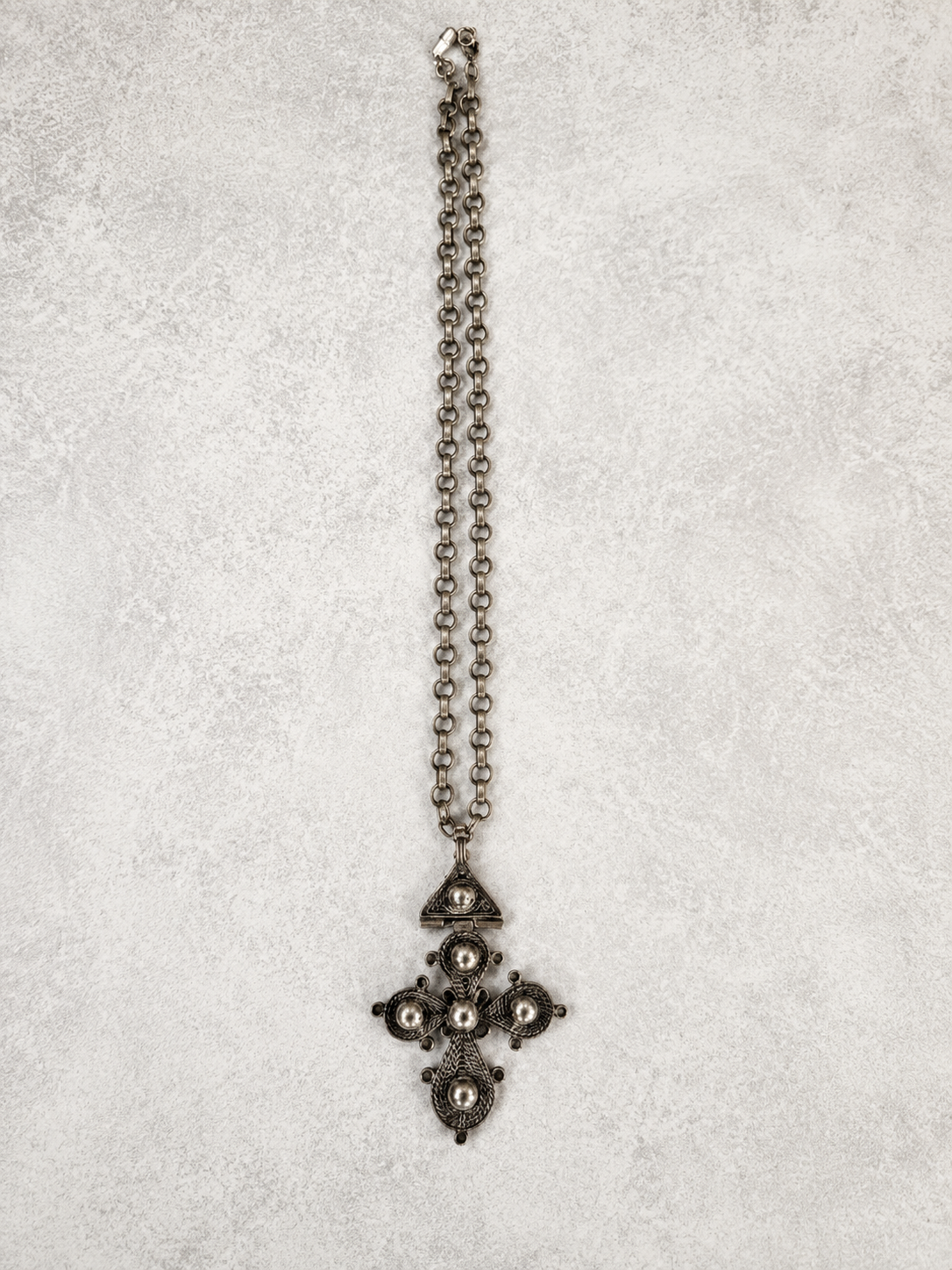 Artisan Cross Necklace