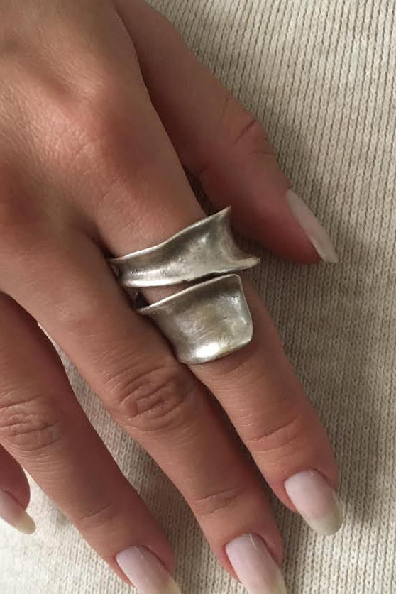 Open Spiral Ring (Silver)