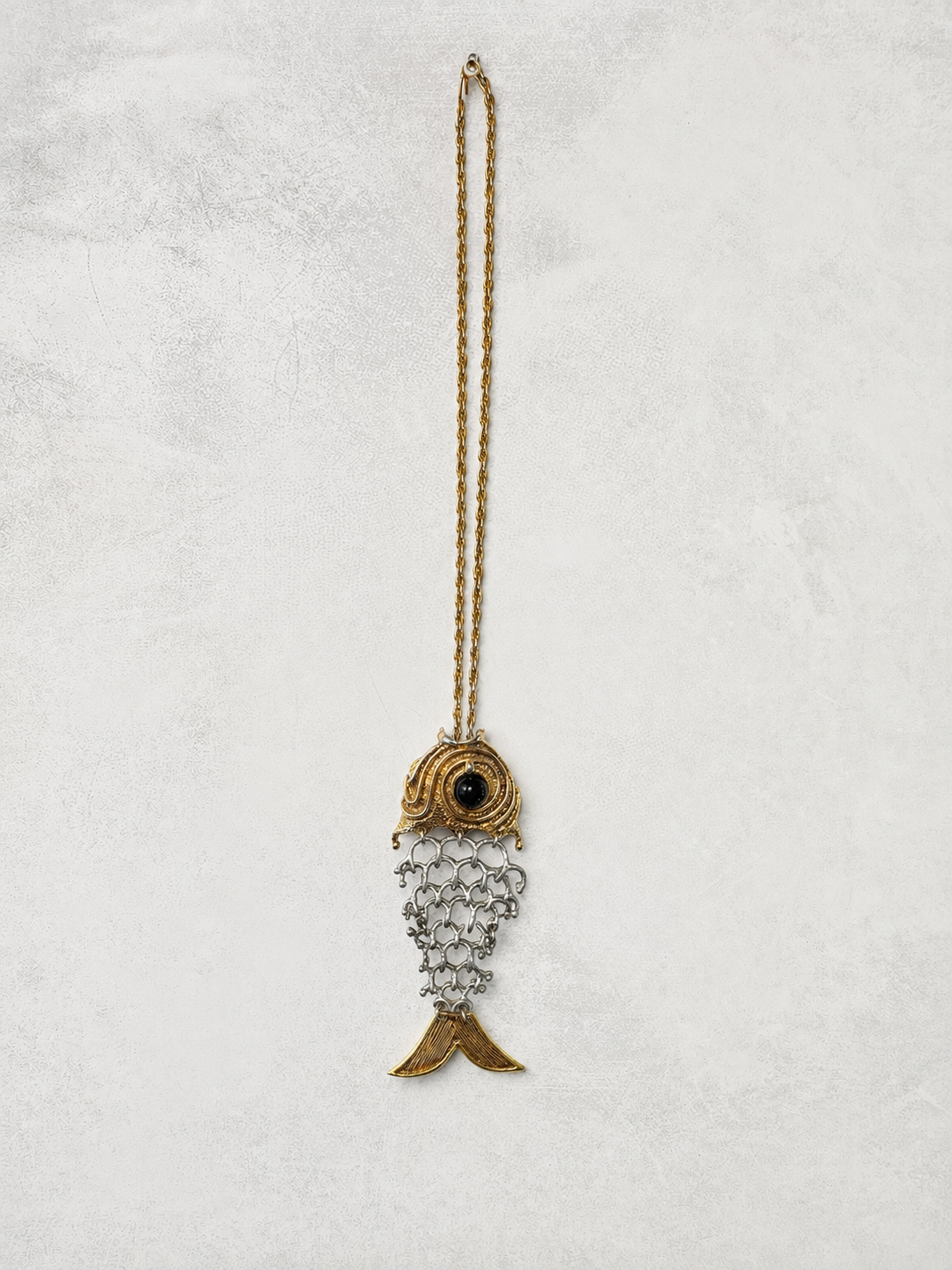 Sculptural Fish Necklace