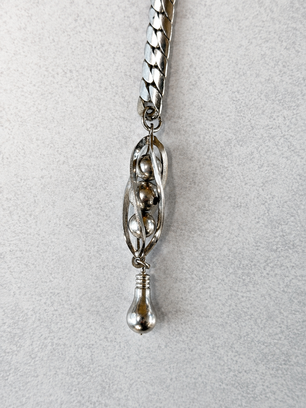 Extended Snake Chain Lariat
