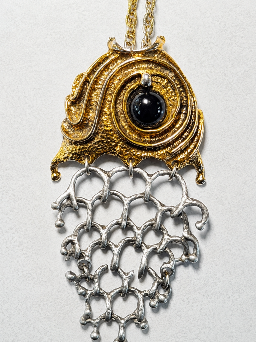 Sculptural Fish Necklace