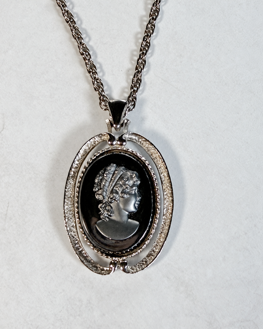 Midnight Glass Cameo
