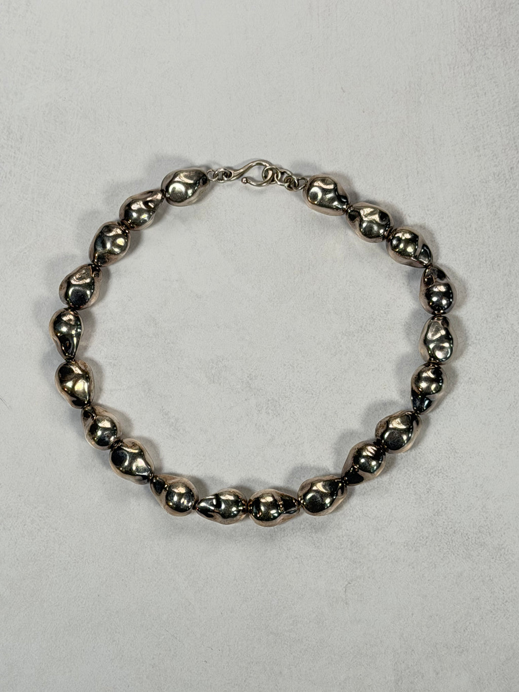 Modernist Oval Link Necklace