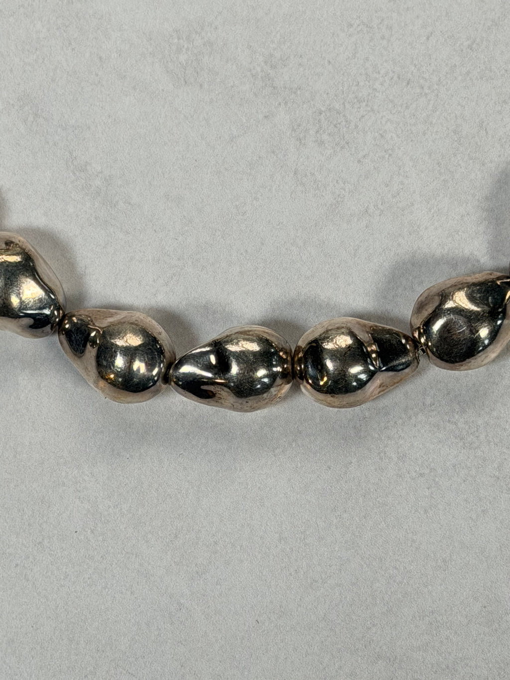 Modernist Oval Link Necklace