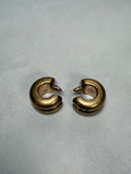 Mini Chunky Gold Hoops