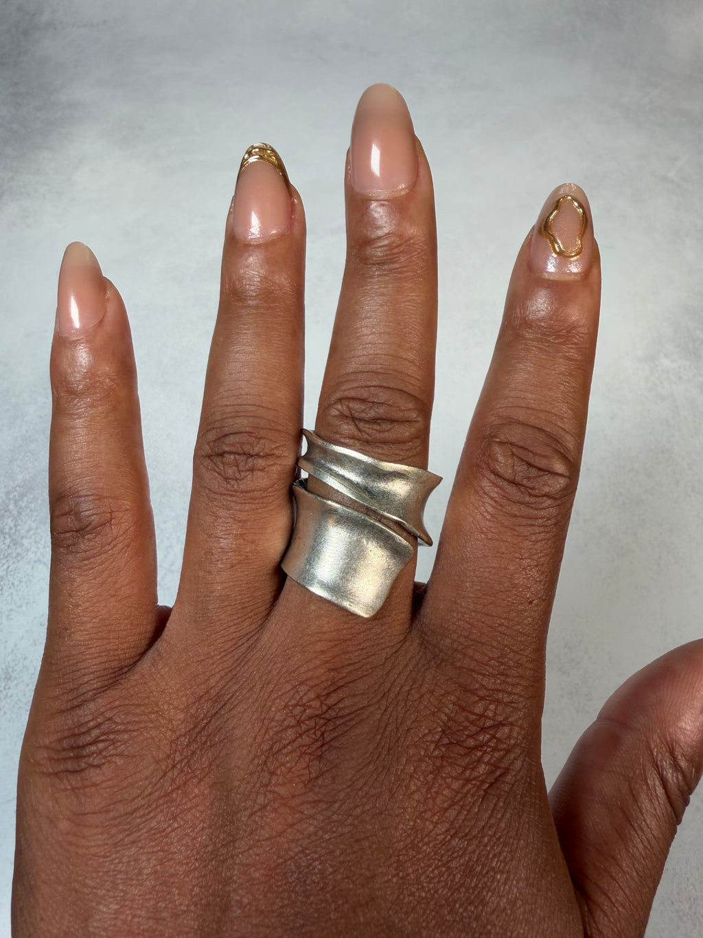 Open Spiral Ring (Silver)