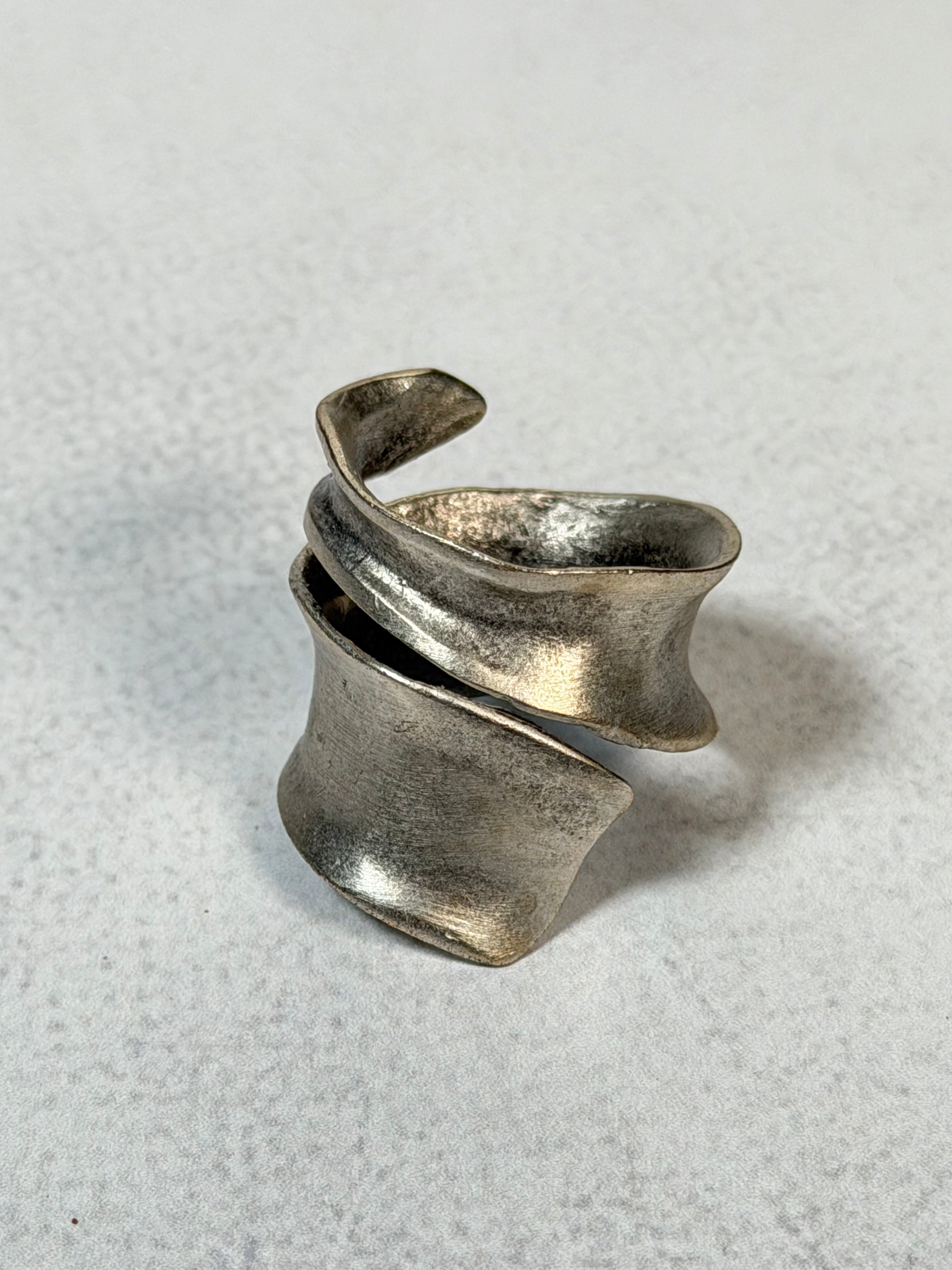 Open Spiral Ring (Silver)