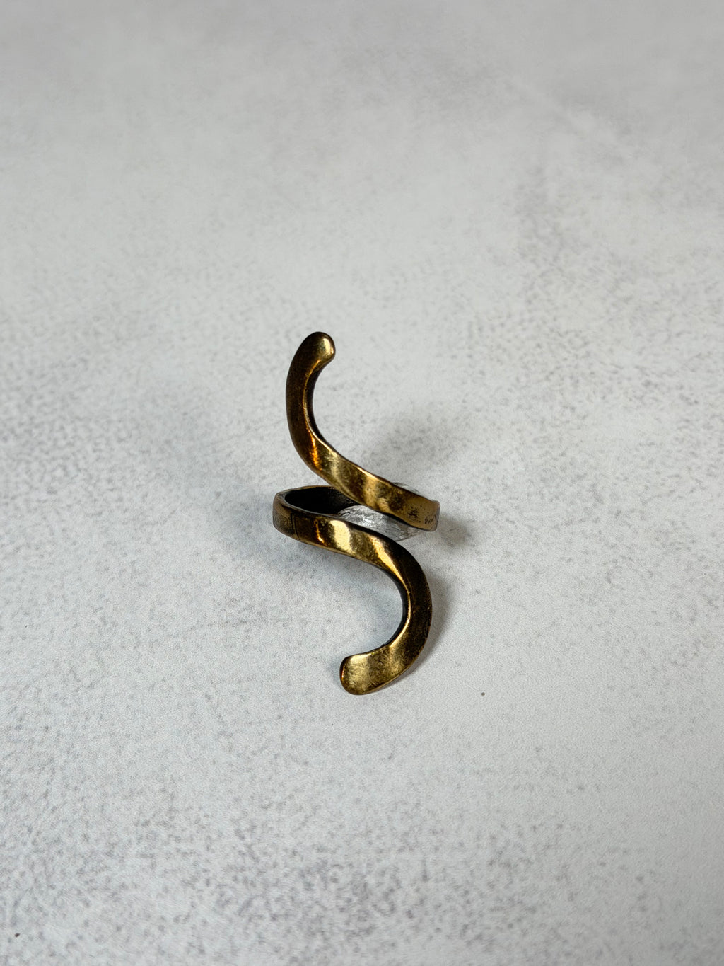 Serpent Spiral Ring