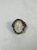 Faux Pearl Estate Ring