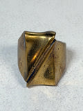 Folded Brass Ring