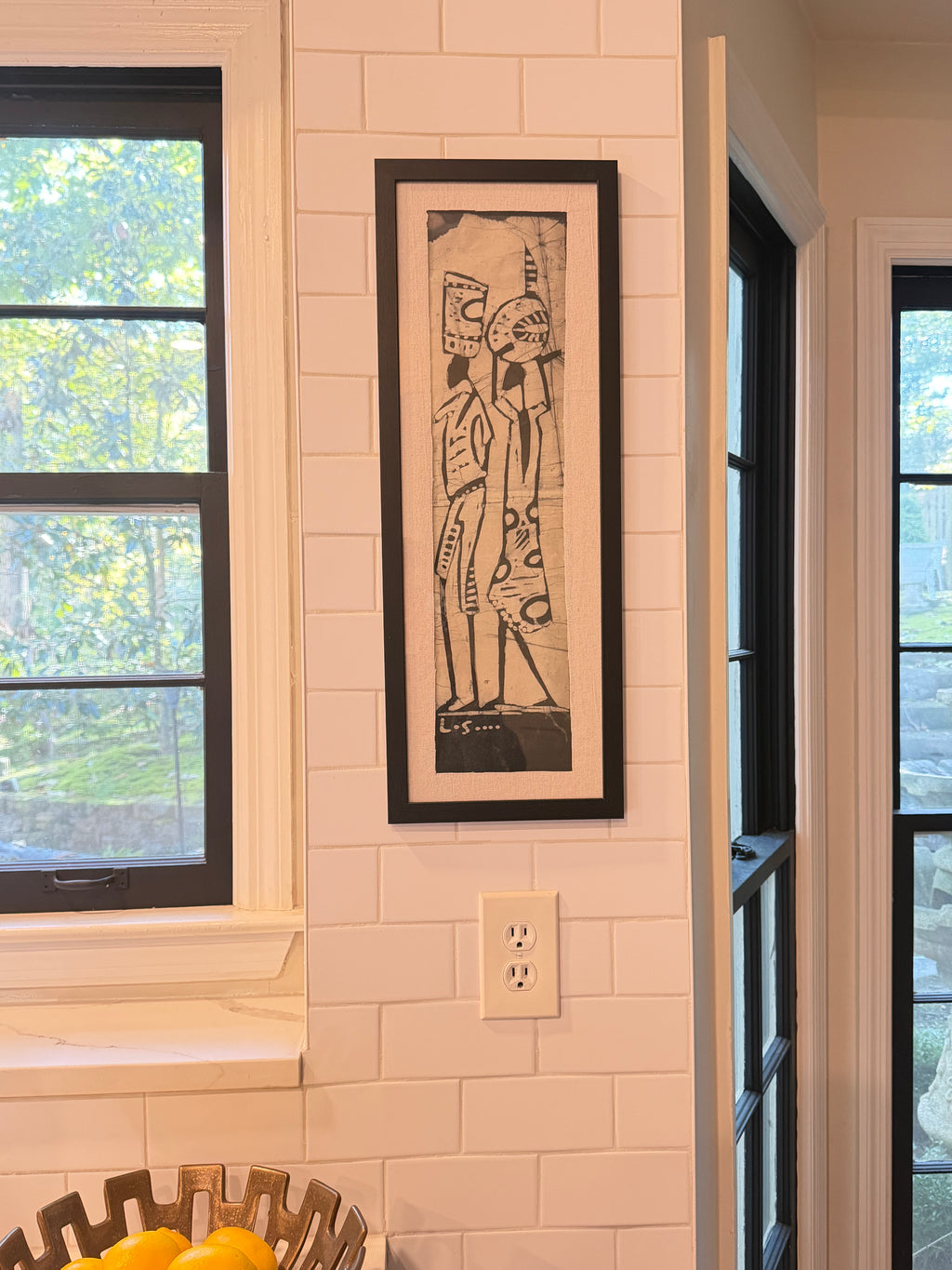 Batik Wall Hanging: The Water Bearers