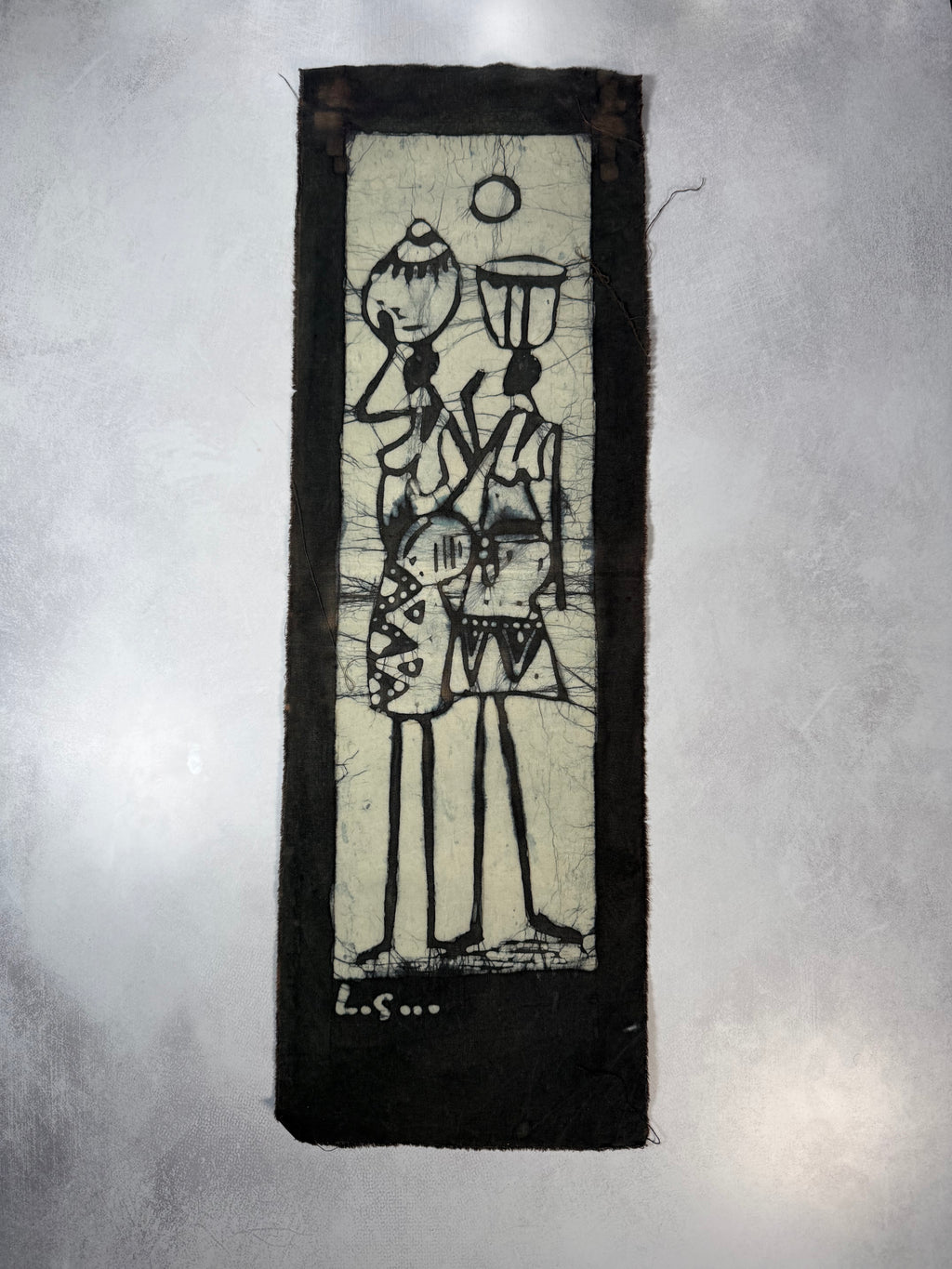 Batik Wall Hanging: The Water Bearers