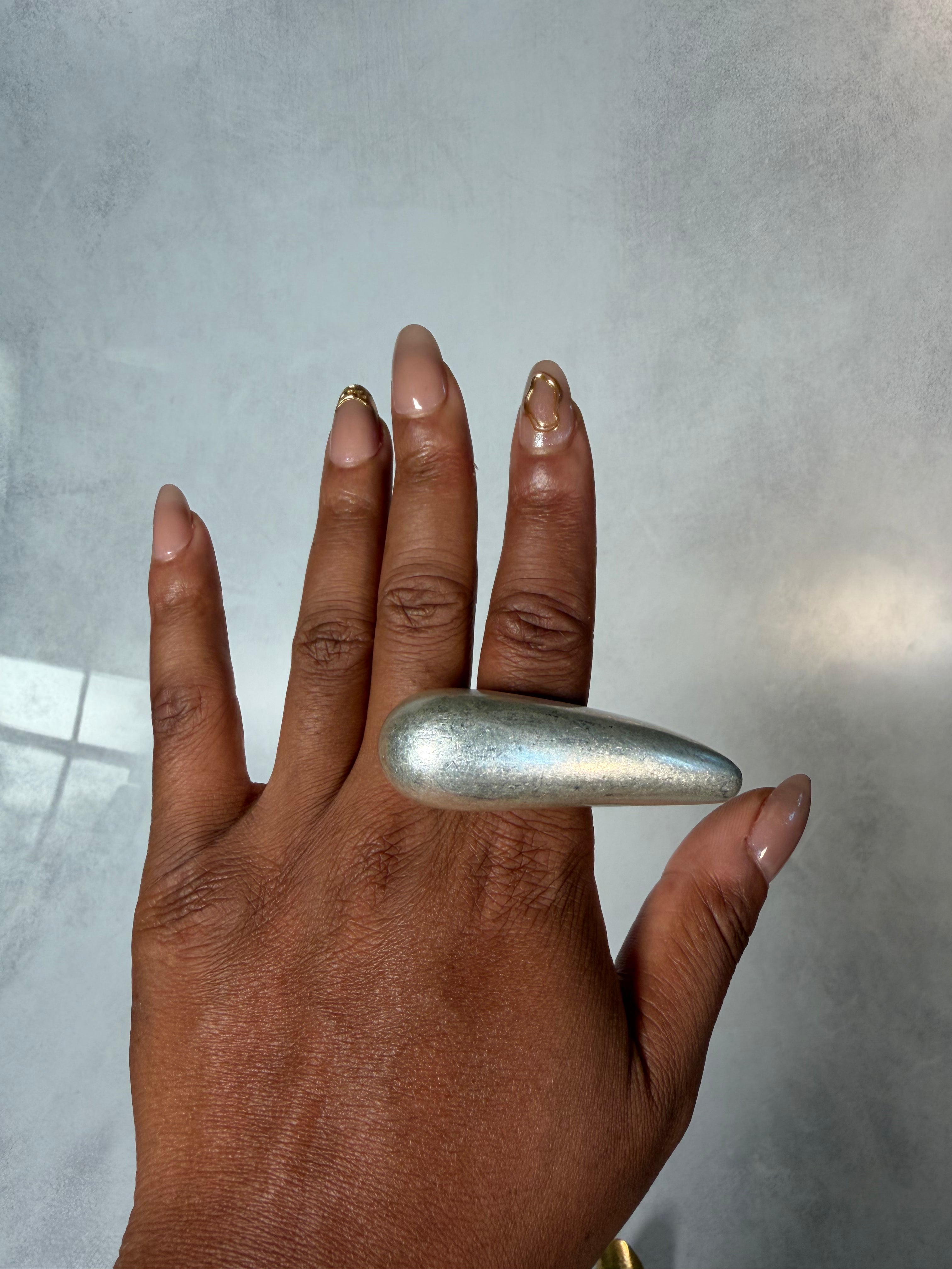 Silver Dome Ring