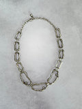 Organic Flow Necklace (Silver)