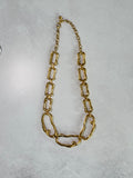 Organic Flow Necklace (Gold)