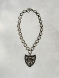 Archive Chain No. 010 — Royal Shield Coat of Arms Pendant