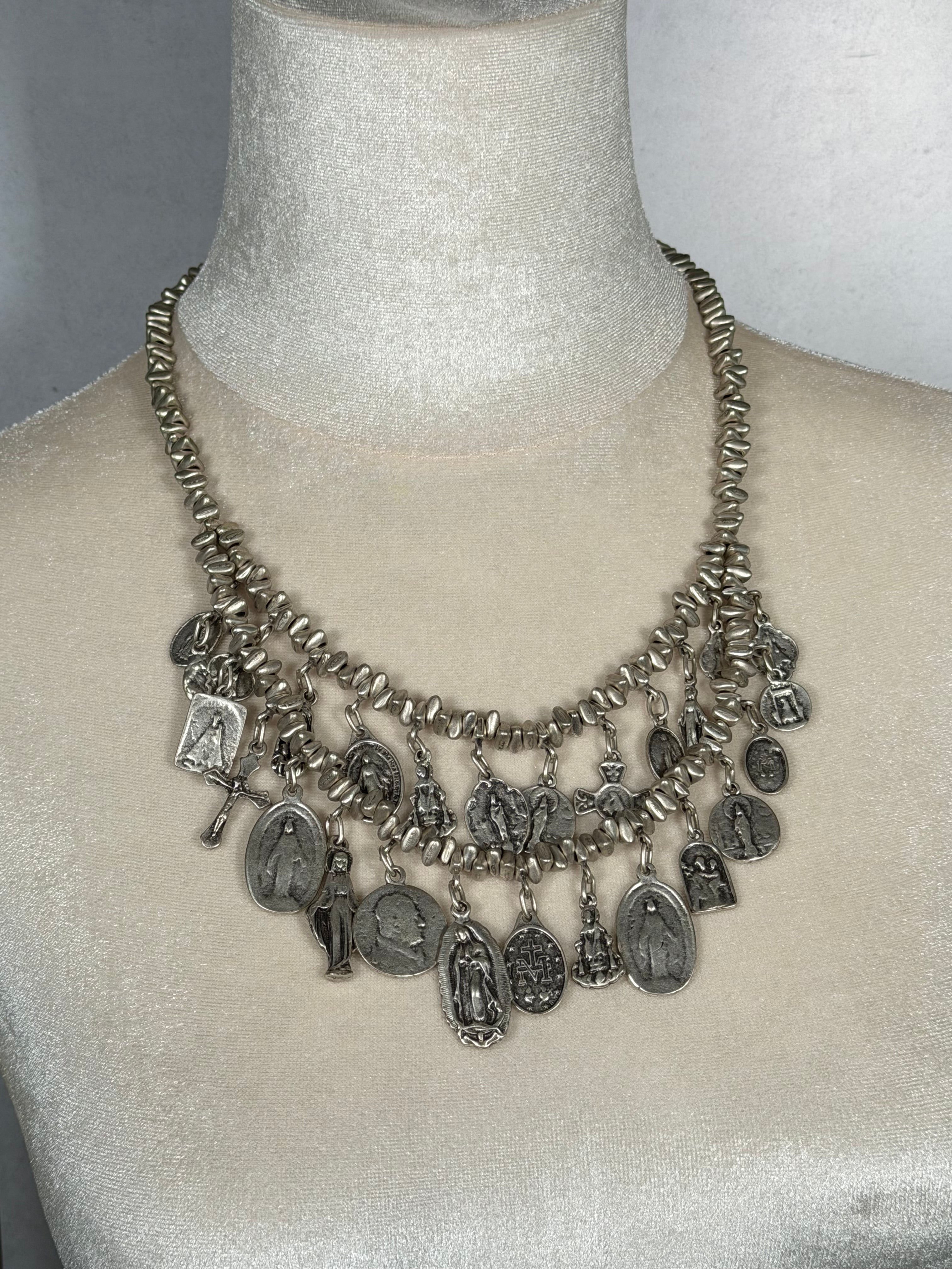 Crucifix Charm Necklace