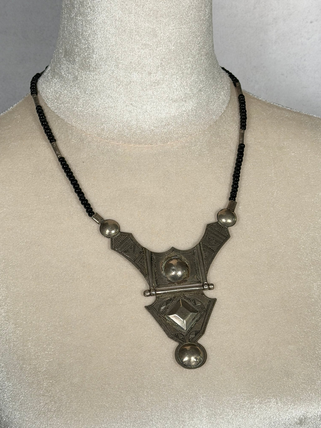 Niger Touareg Silver Necklace