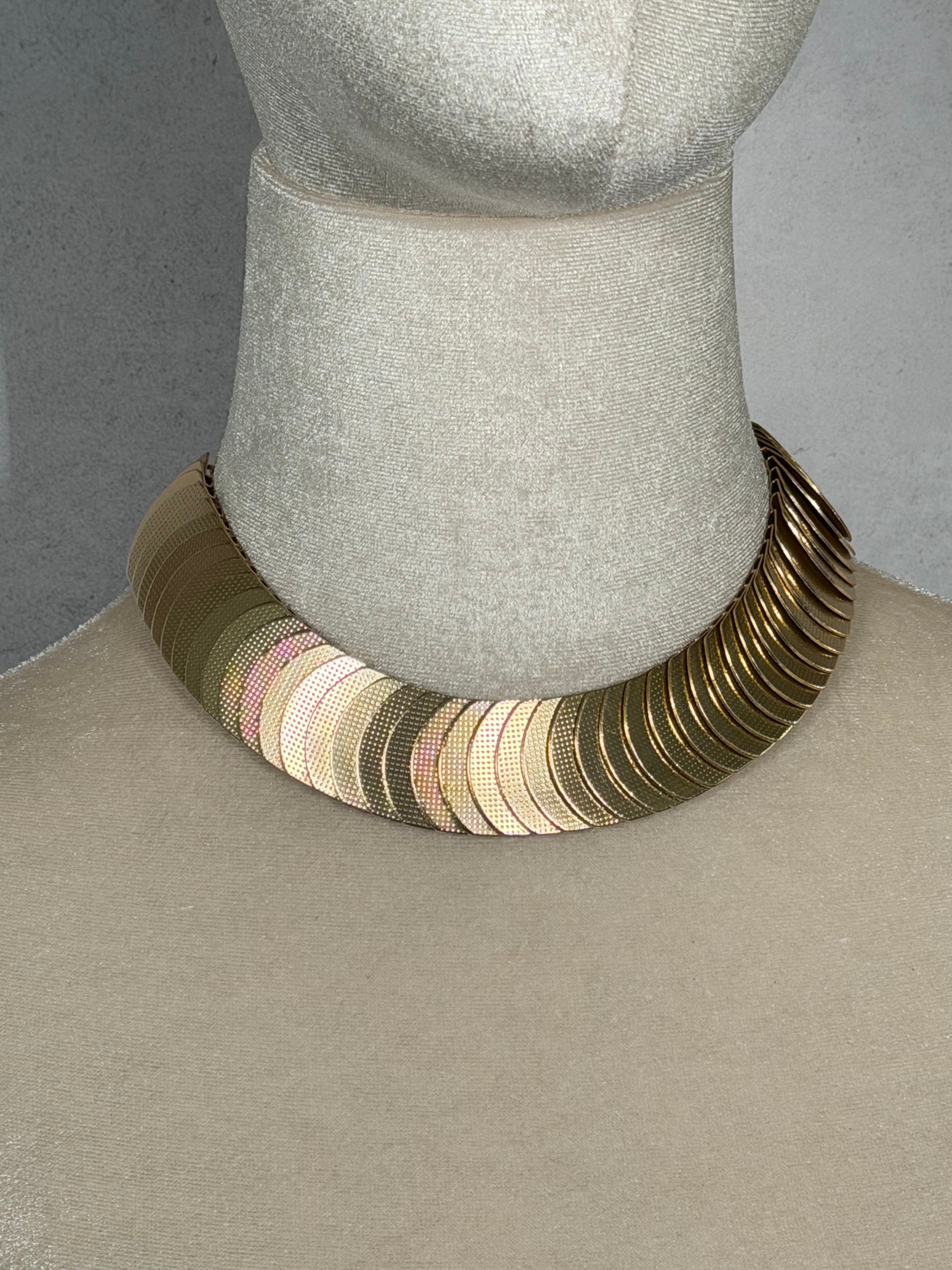 Hong Kong Gold Collar Bib