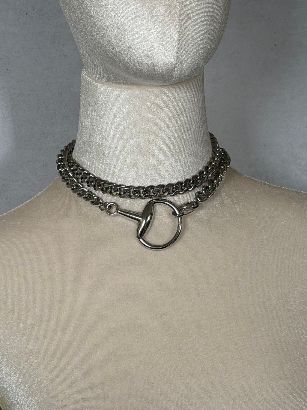 Horsebit Chain Necklace
