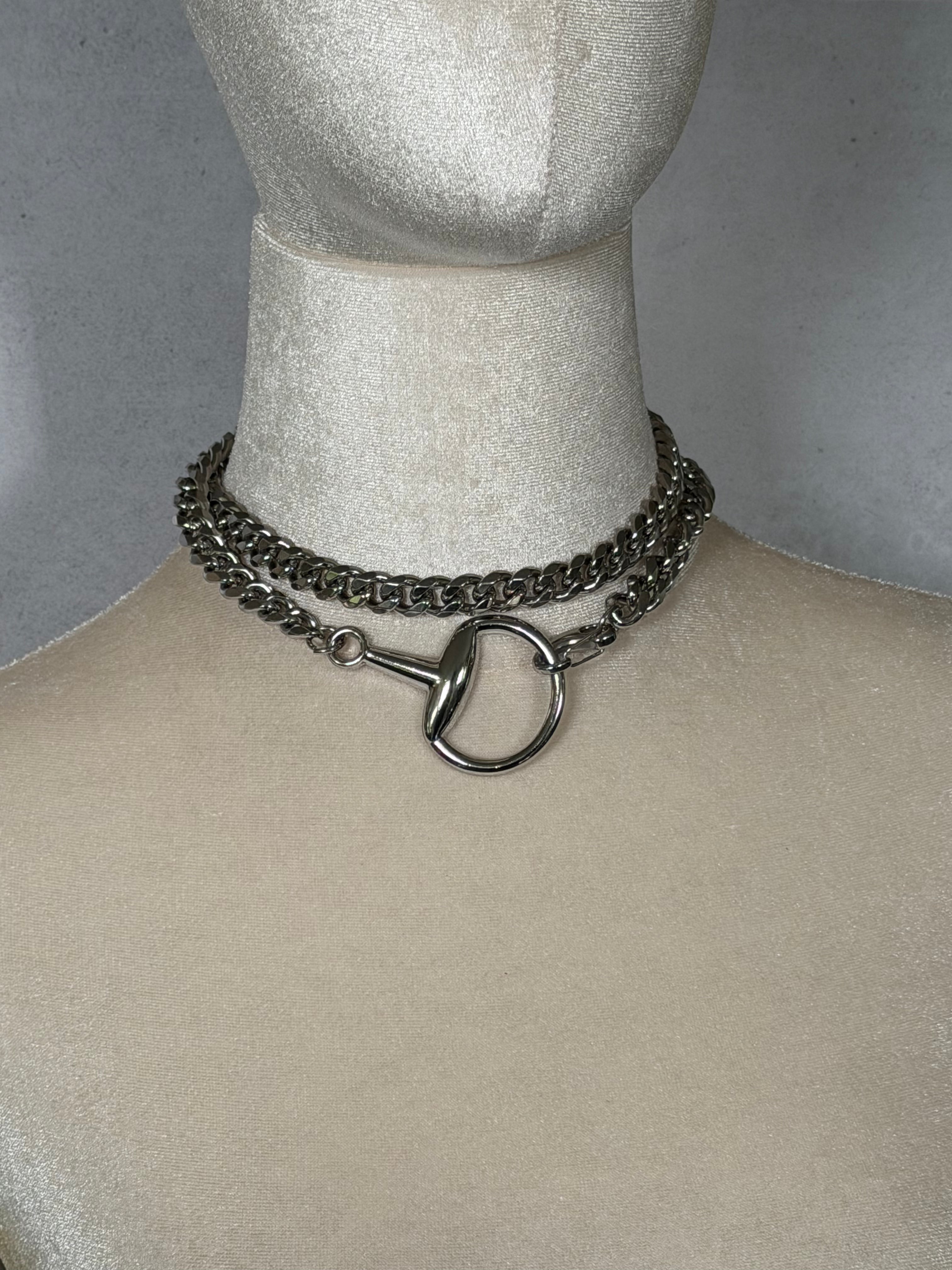 Horsebit Chain Necklace
