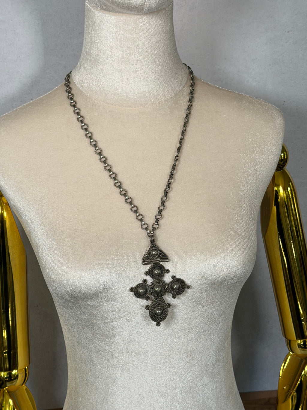 Artisan Cross Necklace