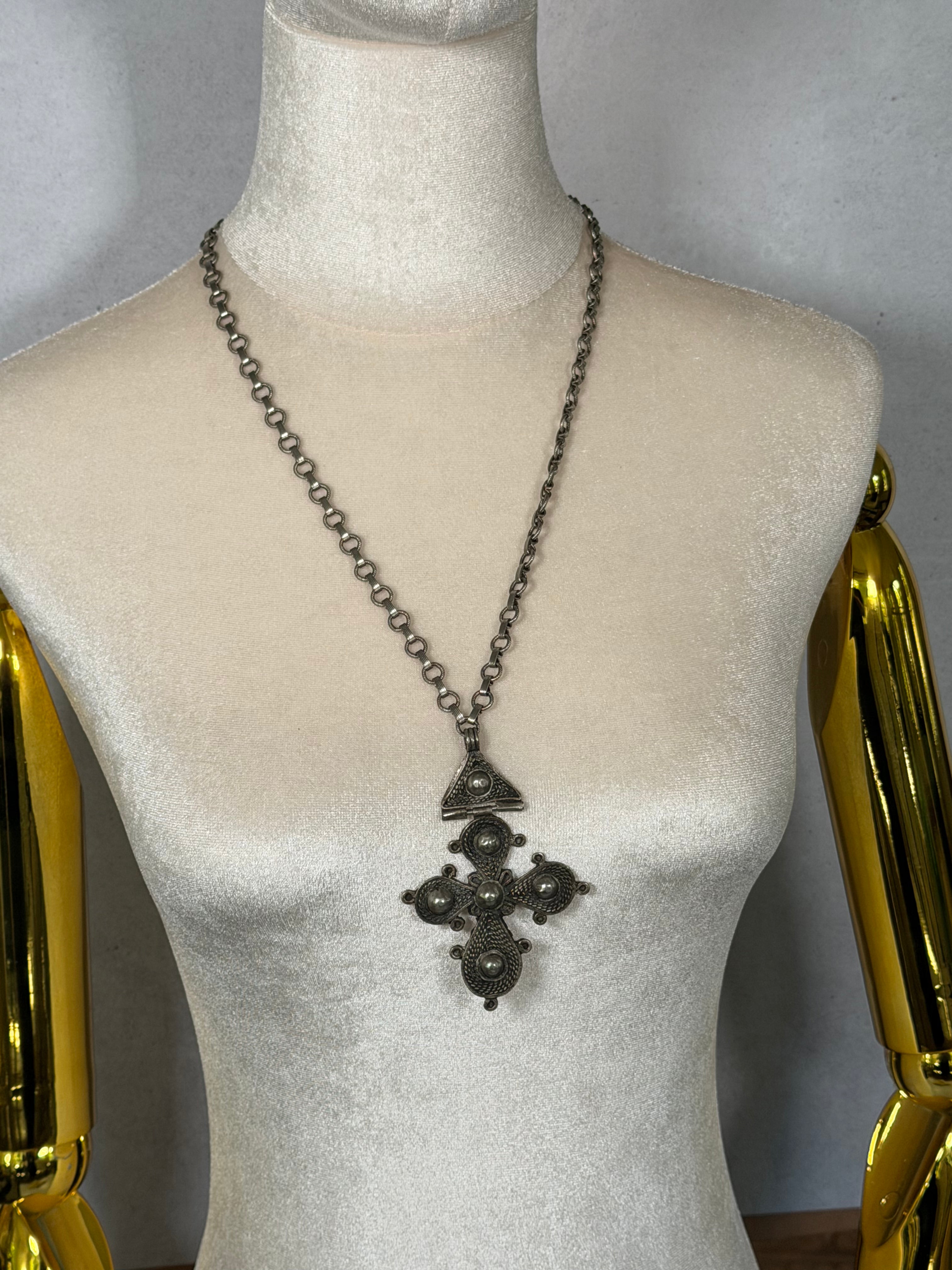 Artisan Cross Necklace