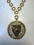 Archive Chain No. 003 — Heraldic Griffin Shield Medallion