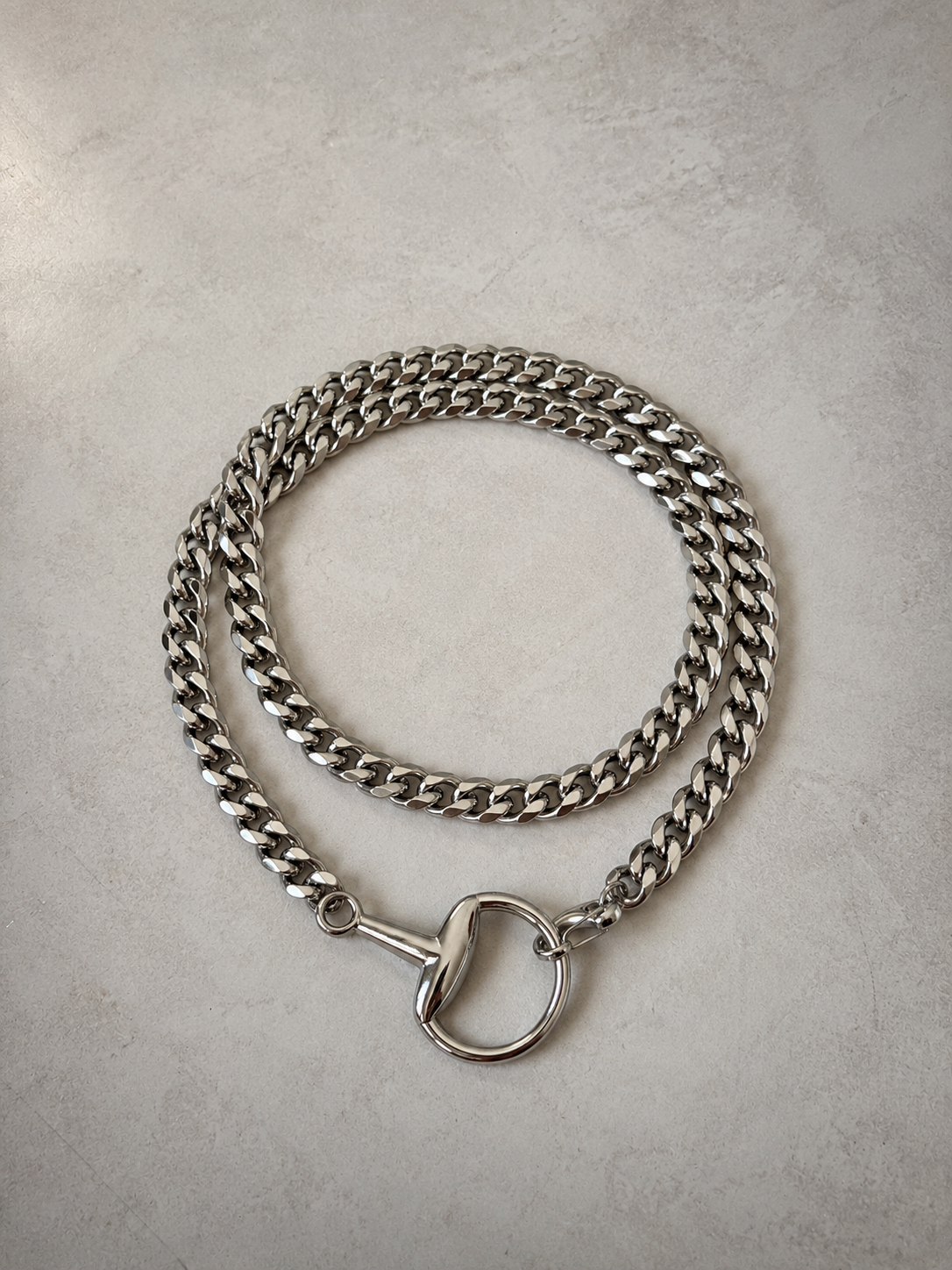 Horsebit Chain Necklace