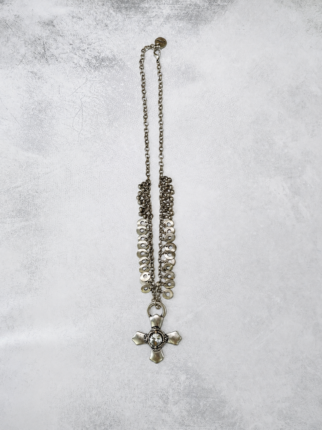 Heritage Cross Necklace (Silver)