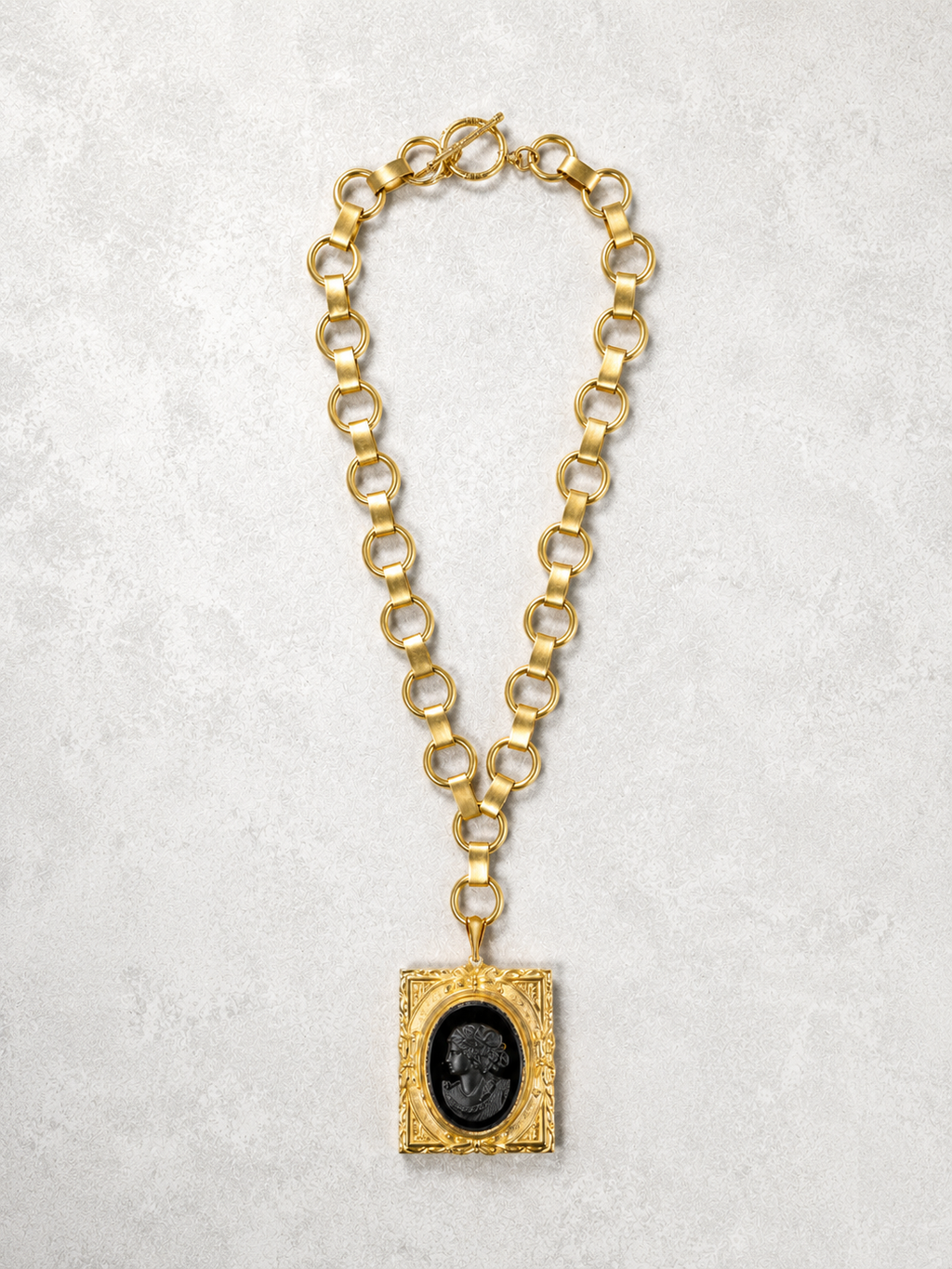 Archive Chain No. 001 — Victorian Revival Cameo Locket