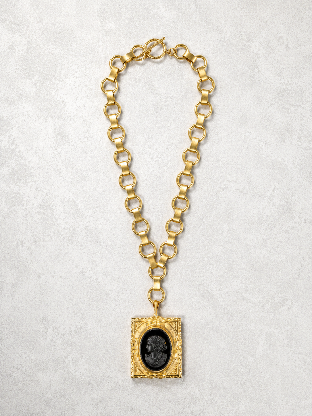 Archive Chain No. 001 — Victorian Revival Cameo Locket