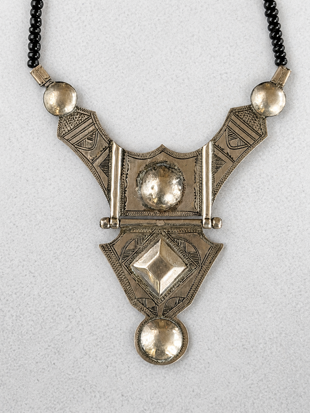 Niger Touareg Silver Necklace