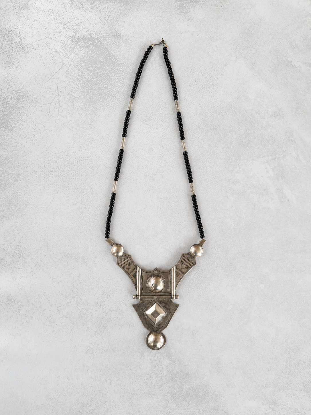 Niger Touareg Silver Necklace