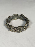 Floral Medallion Bangle
