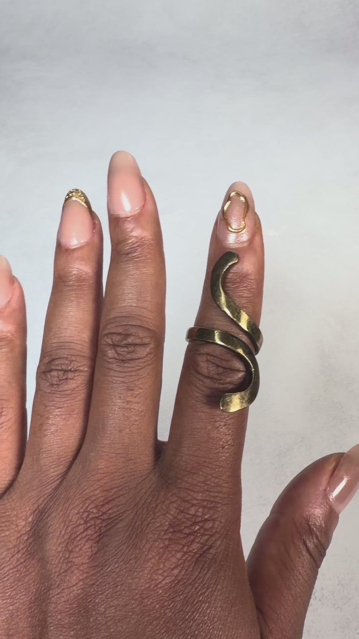 Serpent Spiral Ring