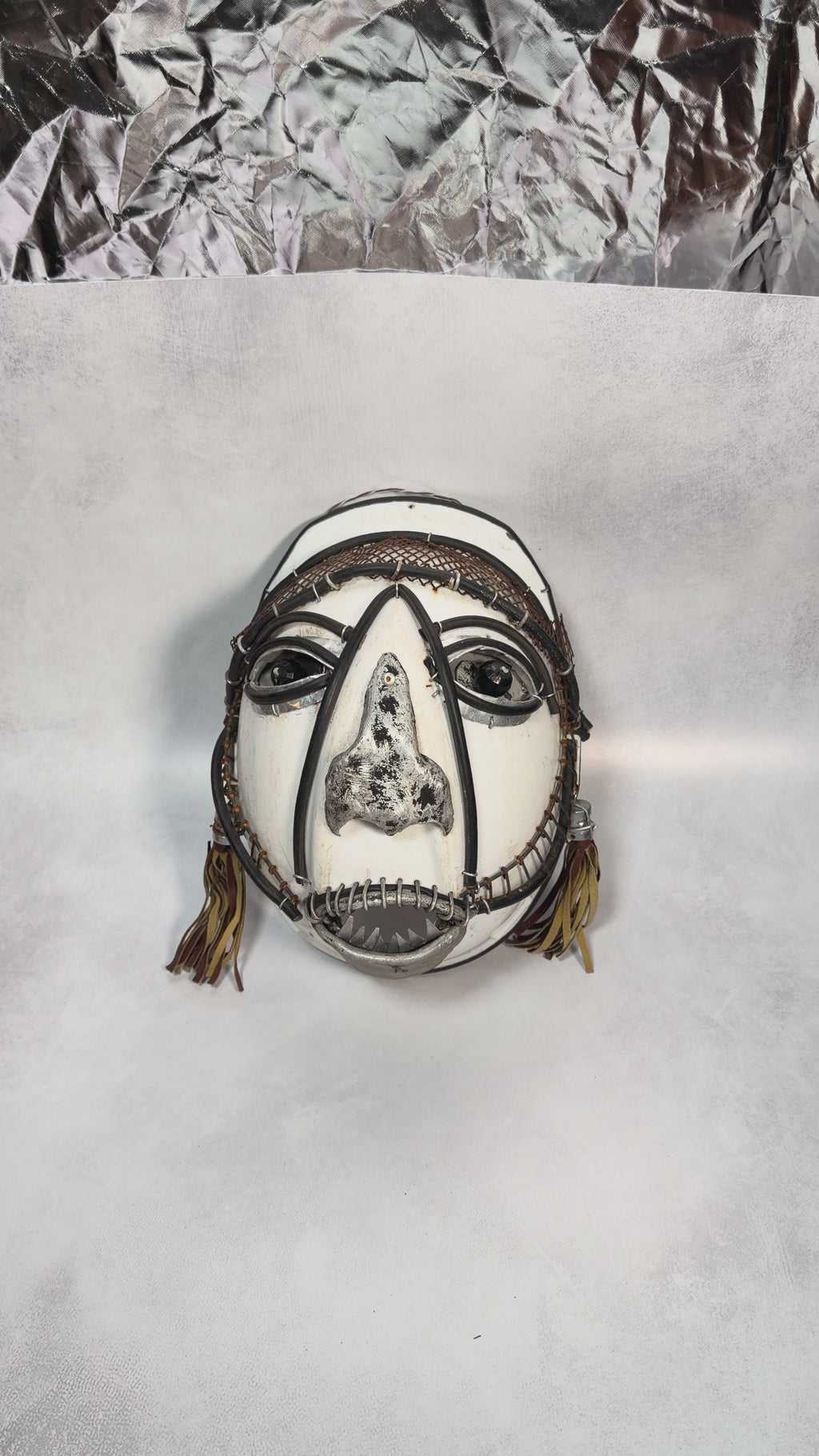 Mozambique Street Mask: The Warrior