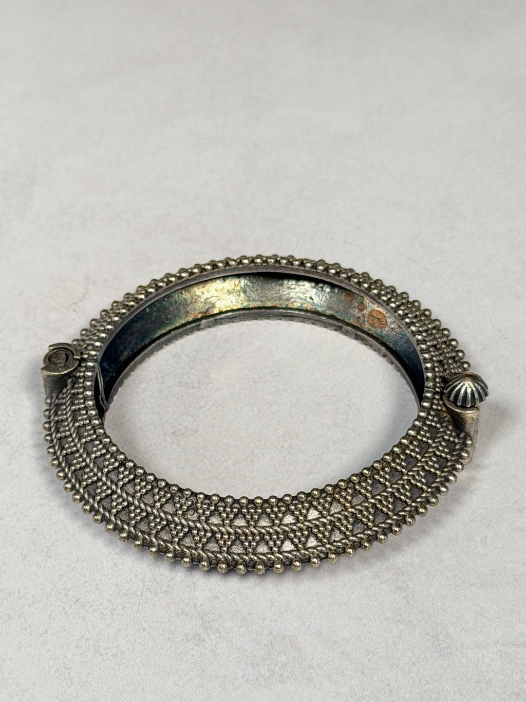 Triangle Beaded Bangle